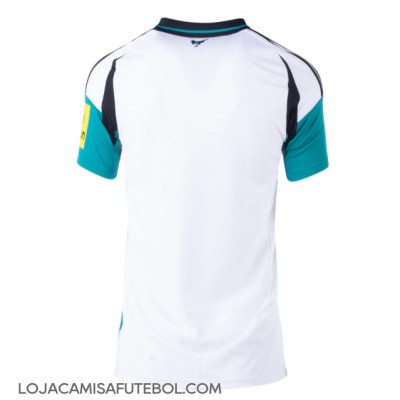 Camisa de Futebol Newcastle United Equipamento Alternativo Mulheres 2024-25 Manga Curta Camisa de Futebol Newcastle United Equipamento Alternativo Mulheres 2024-25 Manga Curta